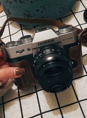 富士XT4/5相机内胆包XT200 T10/30 XA7 A5 XE4  XS10保护套真皮壳