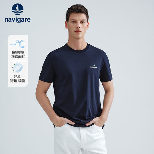 Navigare意大利小帆船短袖T恤