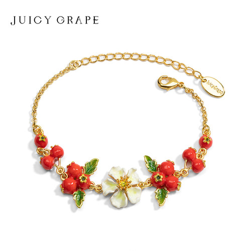 JuicyGrape山楂花朵手链