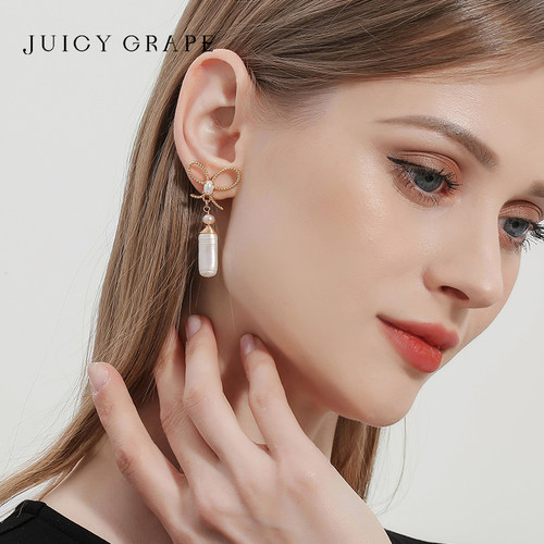 juicygrape淡水珍珠女巴洛克风格