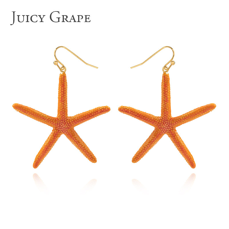 Juicy Grape美拉德风耳环饰品夸张个性气质耳坠耳夹设计师款小众