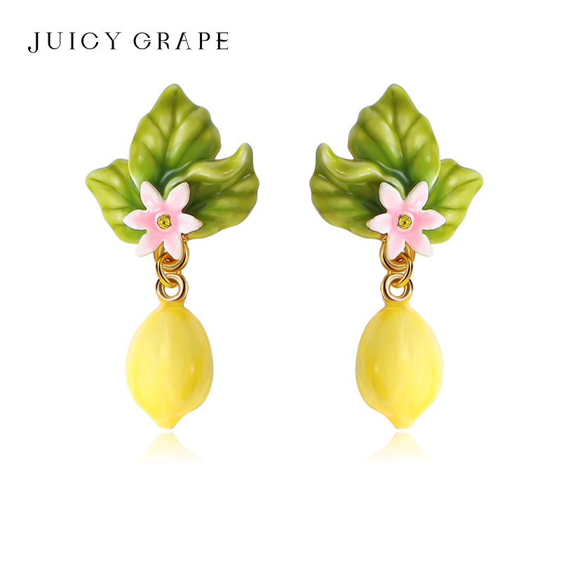 JuicyGrape柠檬水果耳钉