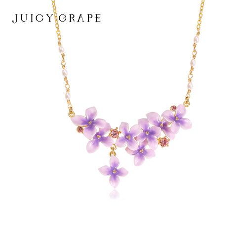 JuicyGrape丁香花项链