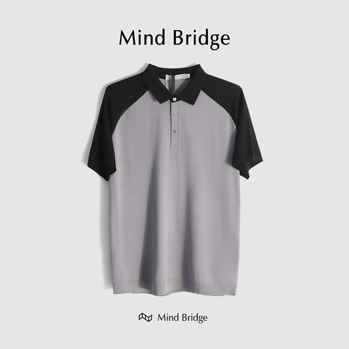 MindBridge夏短袖休闲商务POLO衫