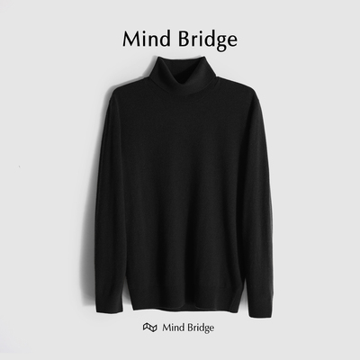 MindBridge绵羊毛羊绒针织衫保暖