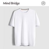 MindBridge MA36 T恤 即将断码 100%长绒棉垂感微弹商务休闲短袖