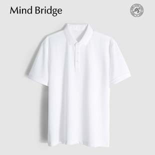T恤针织POLO衫 休闲短袖 丝滑垂顺不起球MB1S 长期主义 MindBridge