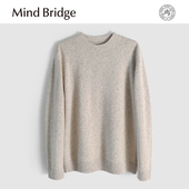 秋冬宽松保暖针织衫 MindBridge100%绵羊毛 500g26支全毛纱线 MA71