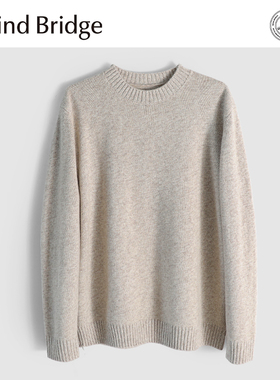 MindBridge100%绵羊毛/500g26支全毛纱线/秋冬宽松保暖针织衫MA71