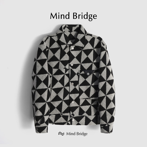 MindBridge秋冬防风保暖夹克羊毛