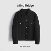 重磅羊毛针织商务休闲夹克防风保暖 MindBridge 小步舞曲 M4285