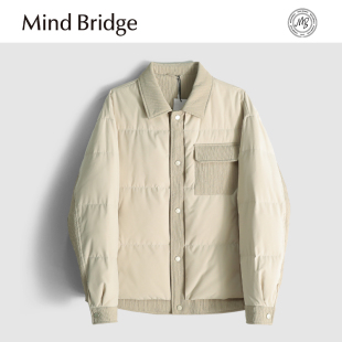 防风保暖弹力休闲商务羽绒夹克MA7E 冬季 MindBridge90鸭绒 轻量化
