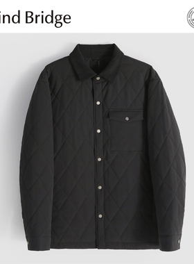 MindBridge双层材质/高密防风/冬季弹力抗皱防风保暖棉服夹克MA56