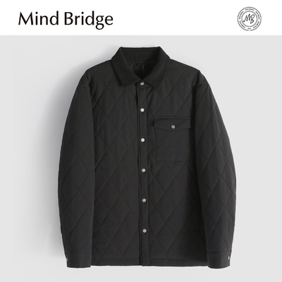 MindBridge双层材质/高密防风/冬季弹力抗皱防风保暖棉服夹克MA56