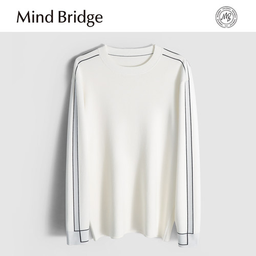 MindBridge【即将断码】秋冬弹力圆领休闲保暖内搭针织衫打底MA97