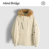 冬季 MindBridge90鸭绒 高密梭织 防风保暖毛领休闲加厚羽绒服MACG