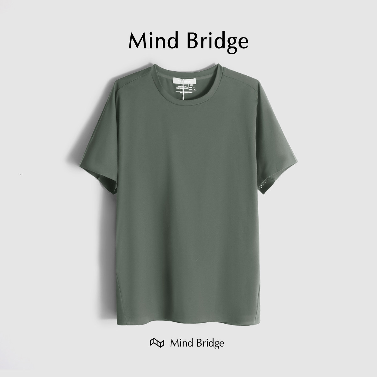 MindBridge短袖休闲中青年潮T恤图片