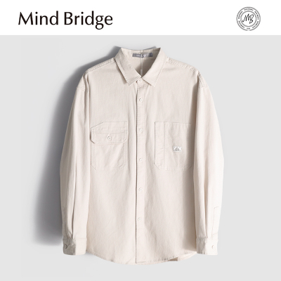 MindBridge【即将断码】立体肌理感商务休闲衬衫吸湿透气男 M4475