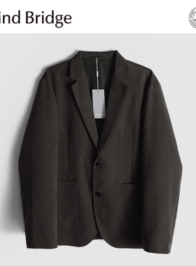 MindBridge 绒感高支高密/秋季商务休闲垂感西装透气抗皱西服MAAF