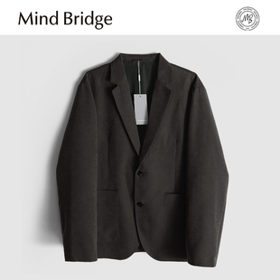商务休闲垂感西装 秋季 透气抗皱西服MAAF 绒感高支高密 MindBridge