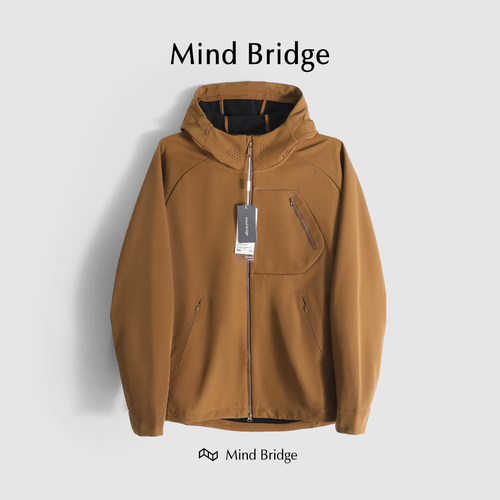 MindBridge连帽冬冲锋衣加绒加厚