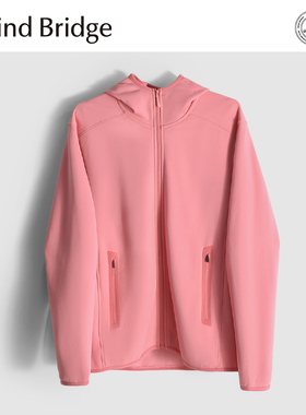 MindBridge【即将断码】户外运动休闲弹力抓绒连帽卫衣保暖 M4473