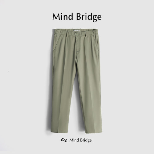 MindBridge长裤直筒潮垂感休闲裤