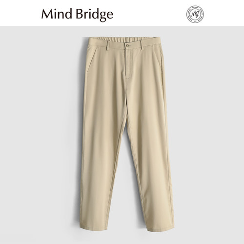 MindBridge【即将断码】莱赛尔夏季凉爽弹力直筒商务休闲裤男MA2P