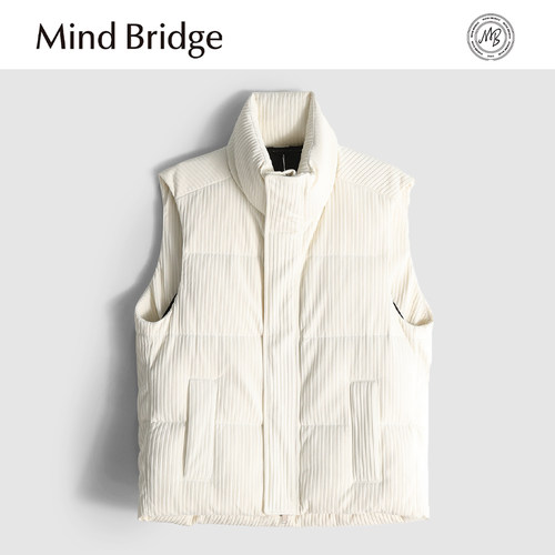 MindBridge羽绒马甲背心防风保暖