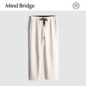 MindBridge M4459 春 中央公园 绵羊毛保暖弹力直筒休闲抽绳卫裤