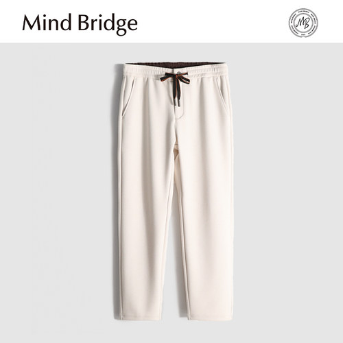 MindBridge高弹力休闲卫裤绵羊毛
