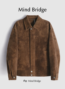 MindBridge【韩杂画报】防风保暖加厚纯棉灯芯绒夹克棉服男 M4303