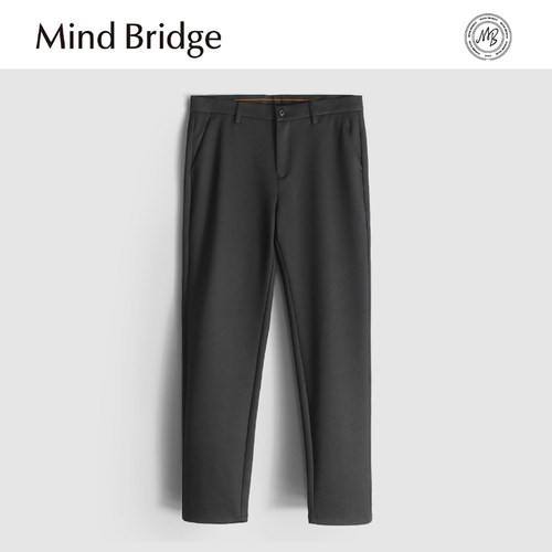 MindBridge【即将断码】商务休闲垂感弹力直筒羊毛西裤保暖冬MA5Q