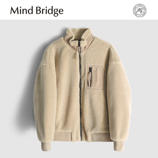 MindBridge300克防羊羔毛 防风保暖弹力抗皱立领棉服夹克MA5A 冬季