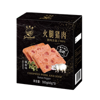 長城牌火腿豬肉片裝90%便攜午餐肉單獨包裝便攜早餐開袋露營熟食