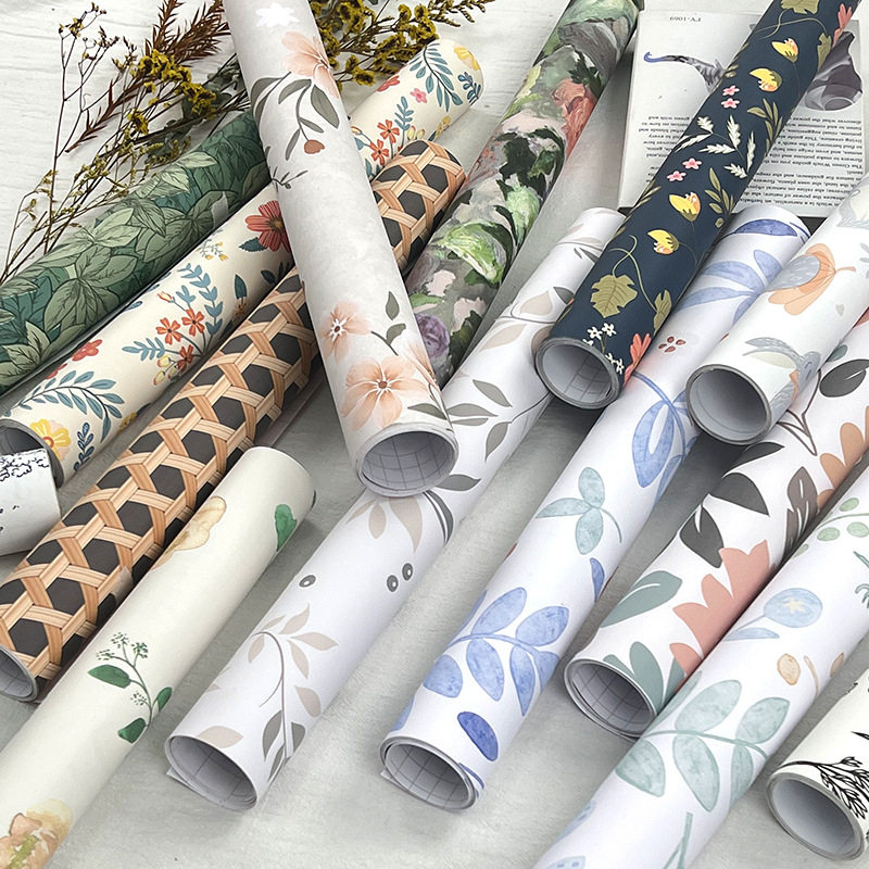 田园衣柜翻新贴纸加厚款