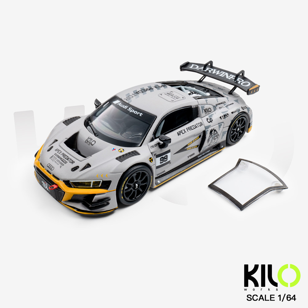 KILO1/64奥迪R8GT3合金车模图片