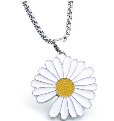 gd权志龙小雏菊金属嘻哈风钛钢链