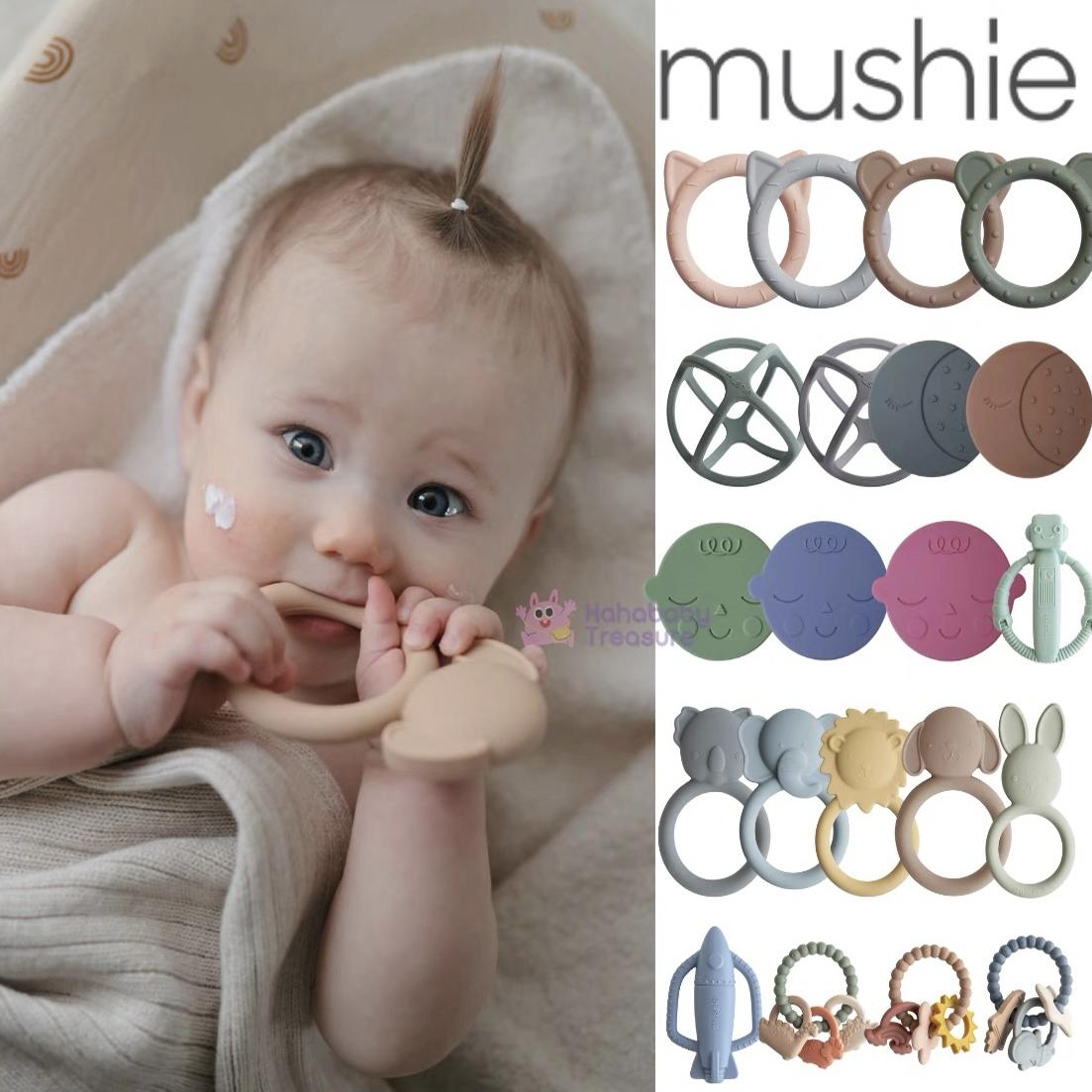 丹麦婴幼儿硅胶牙胶练习抓握