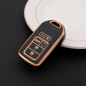 XRV雅阁软胶钥匙壳工 思域钥匙包 汽车钥匙套 适用于飞度