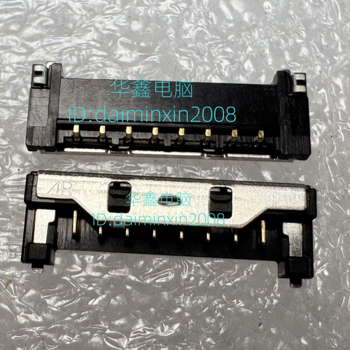 12017-00080400 1.5MM间距 8PIN 2.3H高度华硕电池座连接器接插件