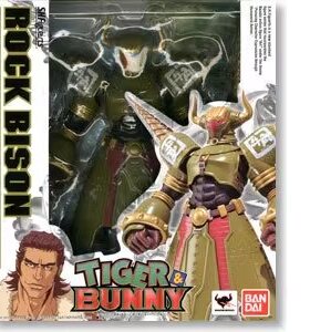 玩物尚志 基友英雄传虎和兔TIGER & BUNNY巨石野牛Rock Bison SHF