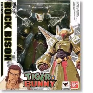 玩物尚志 基友英雄传虎和兔TIGER & BUNNY巨石野牛Rock Bison SHF