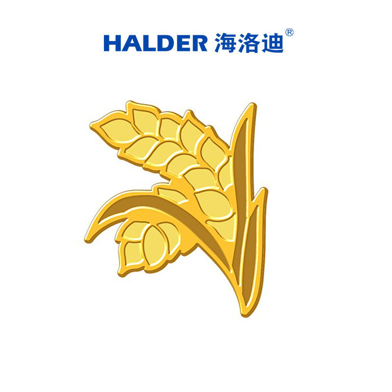 海洛迪胸针水稻合金植物纪念礼物