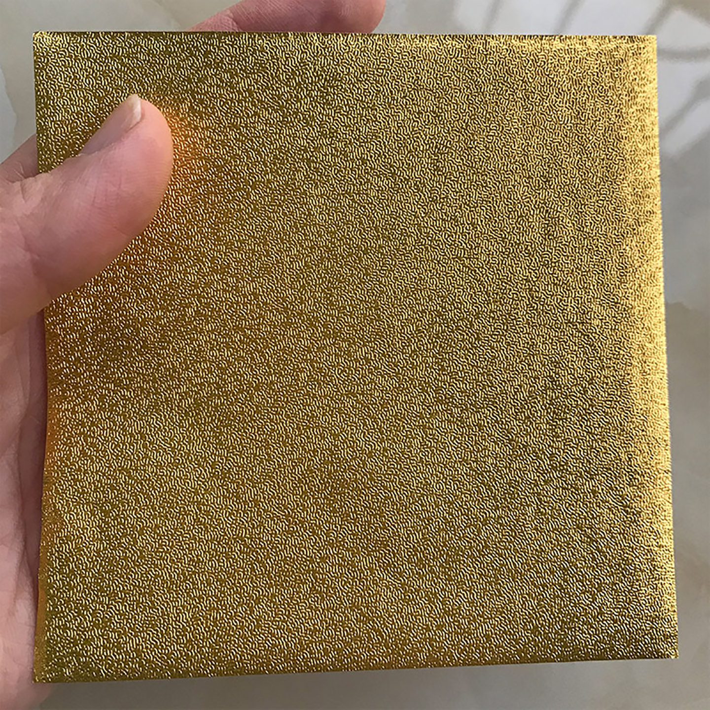 金色锡纸纹小桔柑普洱茶砖巧克力月饼糯米蛋黄酥包装铝箔15*15cm