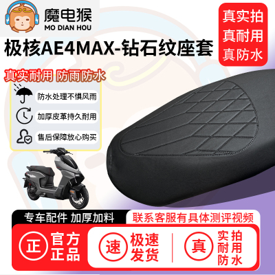 适用【极核ae4max电动车座套】坐垫套防水坐垫专用四季通用保护套