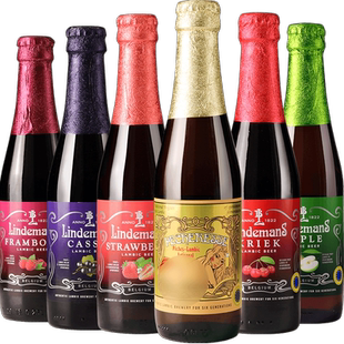 进口精酿啤酒林德曼罗斯福10号智美粉象巴拉丁替牌3月内临期品