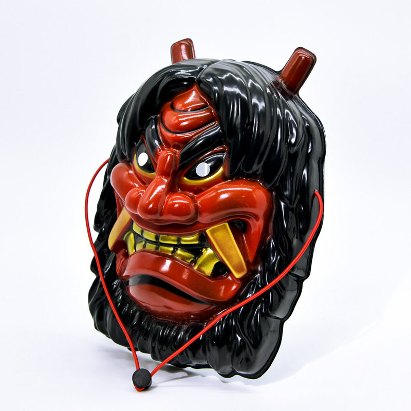 跨境热new牛魔般若恶搞天狗面具cos节日装扮万圣节面具成人全脸