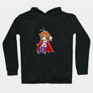 魔卡少女樱套头衫宽松连帽衫运动嘻哈戴帽衣服秋冬男女卫衣打底衫