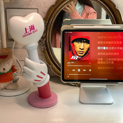 应援棒收纳筒展示盒周杰伦五月天演唱会爱丽荧光棒展示架收纳盒